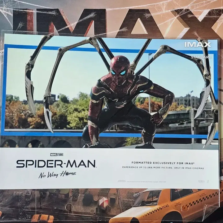 [BUNJANG] Spider-Man: No Way Home IMAX Postcard / 마블 스파이더맨 노웨이홈 IMAX 엽서 포스트카드