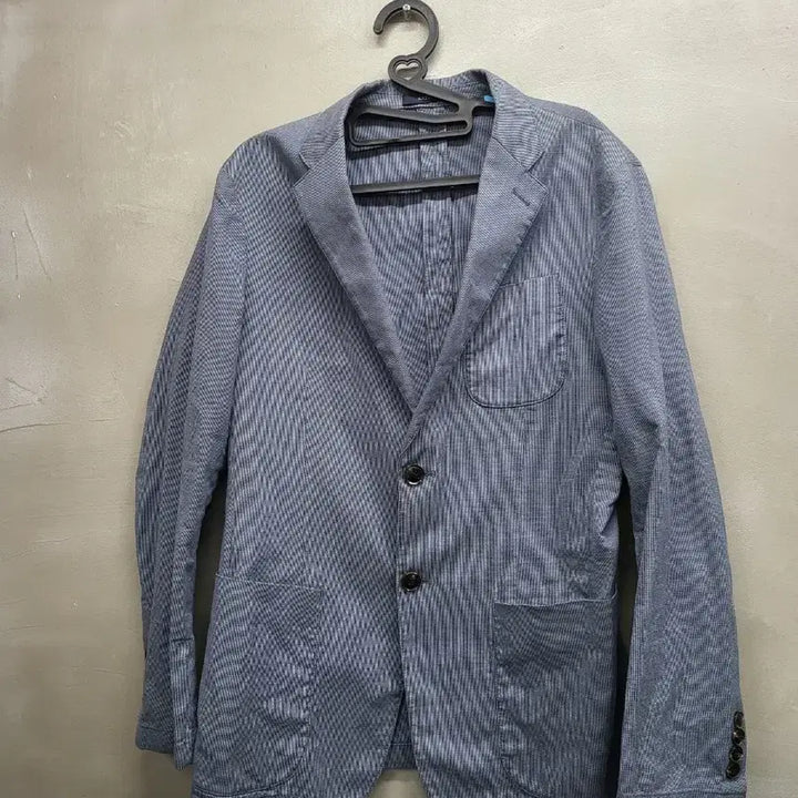 [BUNJANG] Striped Casual Blazer Jacket / 스트라이프 캐주얼 블레이저 자켓95 가슴50
