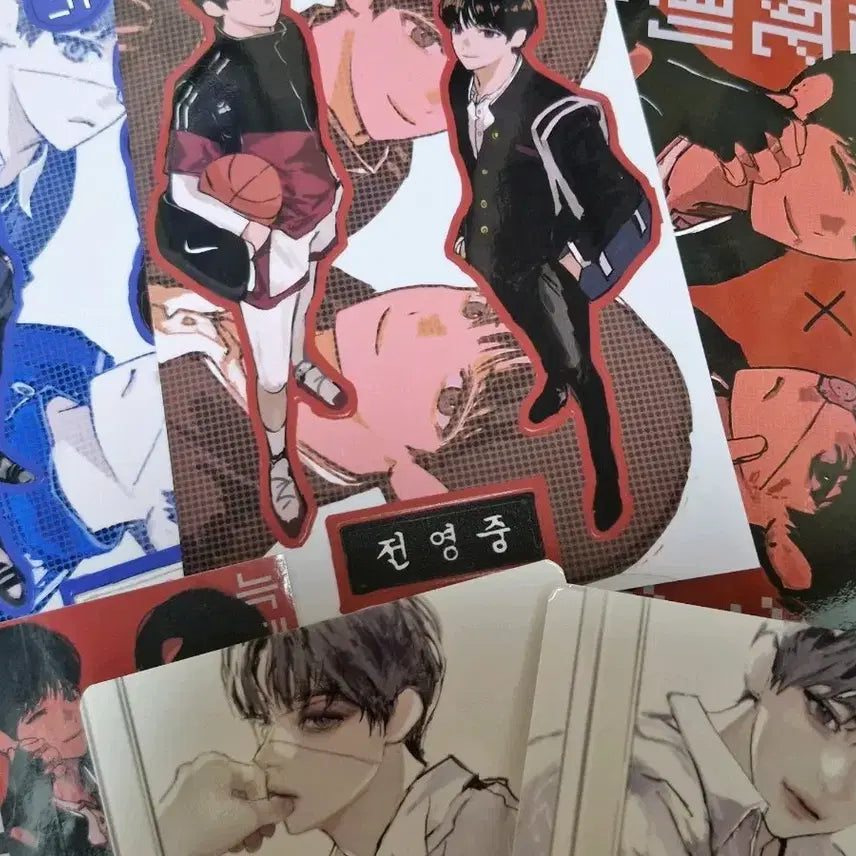 [BUNJANG] Gabage Time Pangjun Sticker and Photocard Set / 가비지타임 빵준 스티커, 포카세트 판매