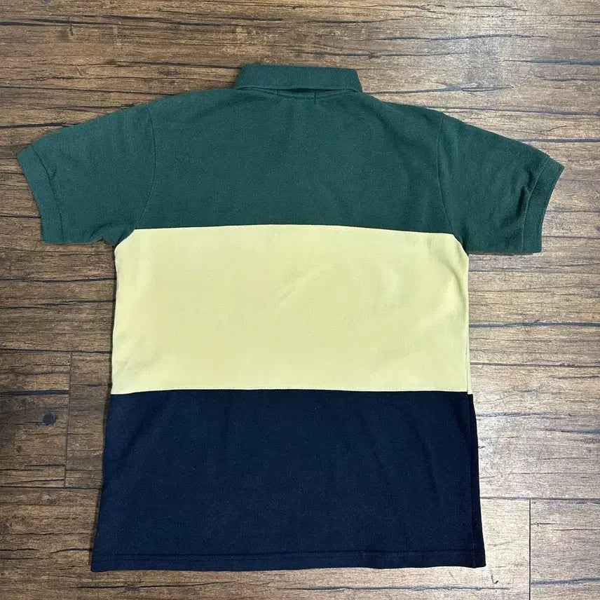 [BUNJANG] Polo Ralph Lauren Color Block Polo Shirt / 폴로 랄프로렌 배색 카라티 S~M