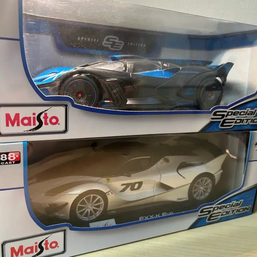 [BUNJANG] Maisto Bugatti/Ferrari Special Edition Diecast Model Car / 1:18 마이스토 부가티/페라리(스페셜 에디션)