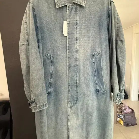 [BUNJANG] Wooyoungmi Denim Long Coat / 우영미 데님롱코트(제발 매입해주세요ㅜㅠ)