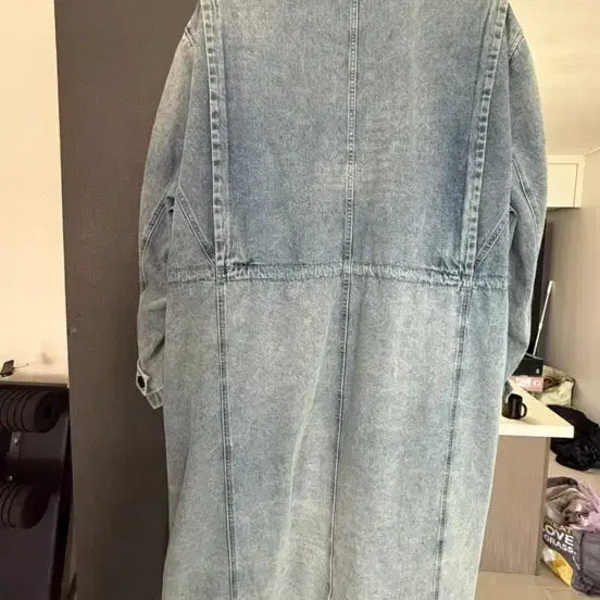 [BUNJANG] Wooyoungmi Denim Long Coat / 우영미 데님롱코트(제발 매입해주세요ㅜㅠ)