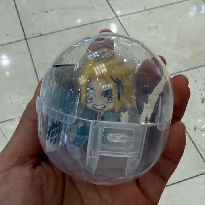 [BUNJANG] My Hero Academia Defo Pig Kirishima Figure / (미개봉) 나히아 나의히어로아카데미아 데포피그 카미나리 가챠