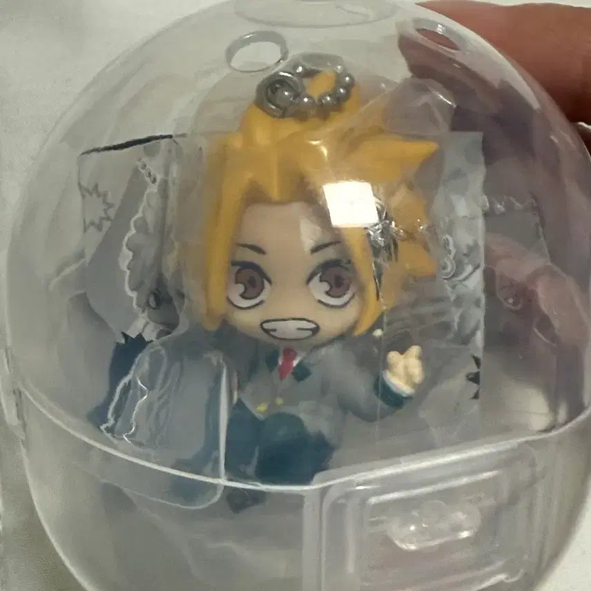 [BUNJANG] My Hero Academia Defo Pig Kirishima Figure / (미개봉) 나히아 나의히어로아카데미아 데포피그 카미나리 가챠
