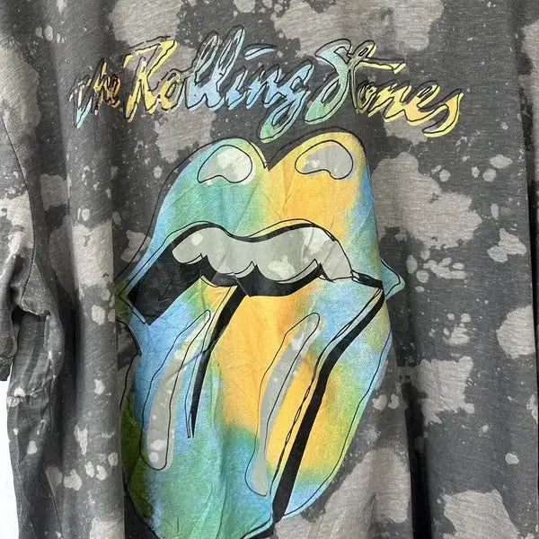 [BUNJANG] The Rolling Stones Rainbow Graphic Vintage Band T-shirt / [M] THE ROLLING STONES 레인보우그래픽 빈티지 밴드반팔티