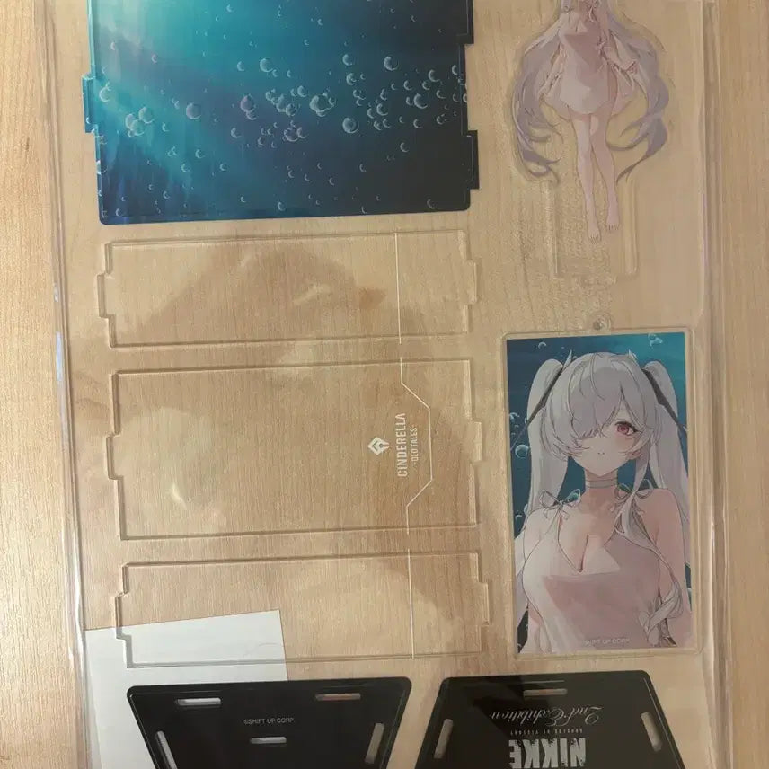[BUNJANG] NIKKE Cinderella Exhibition Acrylic Diorama Stand / 니케 신데렐라 전시회 아크릴 디오라마 스탠드