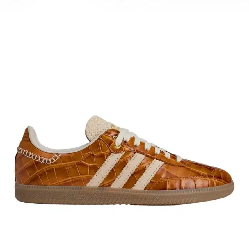 [BUNJANG] Adidas x Wales Bonner Samba Brown White / 새상품 아디다스 x 웨일스 보너 삼바 브라운 화이트