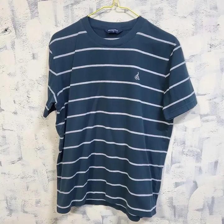 [BUNJANG] Beanpole Striped Short-Sleeve T-Shirt Size 95 / 빈폴 스트라이프 반팔 티셔츠 95
