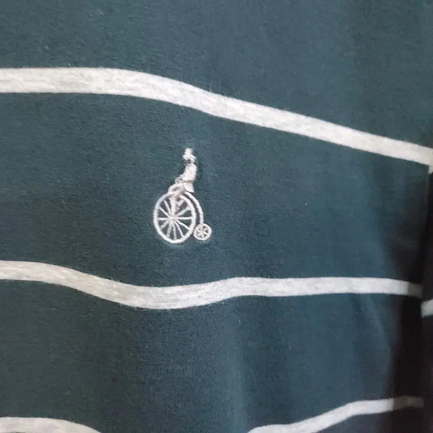 [BUNJANG] Beanpole Striped Short-Sleeve T-Shirt Size 95 / 빈폴 스트라이프 반팔 티셔츠 95