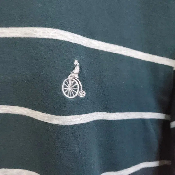 [BUNJANG] Beanpole Striped Short-Sleeve T-Shirt Size 95 / 빈폴 스트라이프 반팔 티셔츠 95