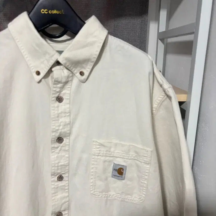 [BUNJANG] Carhartt FR Short Sleeve Shirt Navy / 칼하트 FR 네이비 반팔셔츠