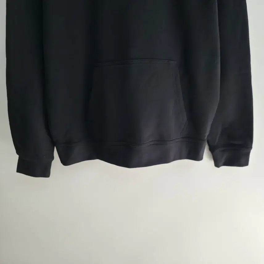 [BUNJANG] Nike Swoosh Black Hoodie / [L] 나이키 스우시 블랙 후드티