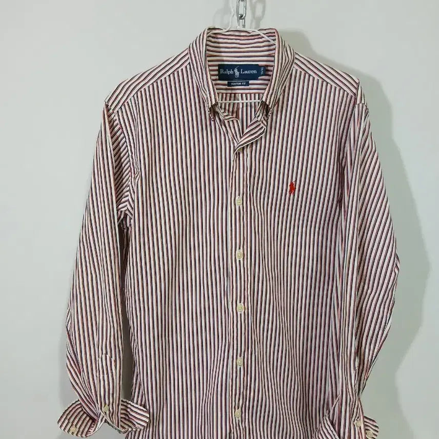 [BUNJANG] Polo Ralph Lauren Striped Long Sleeve Shirt / 폴로 랄프로렌 스트라이프 긴팔 셔츠