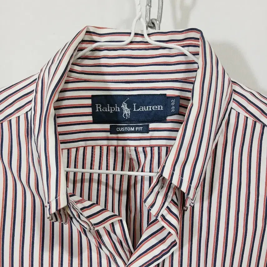 [BUNJANG] Polo Ralph Lauren Striped Long Sleeve Shirt / 폴로 랄프로렌 스트라이프 긴팔 셔츠