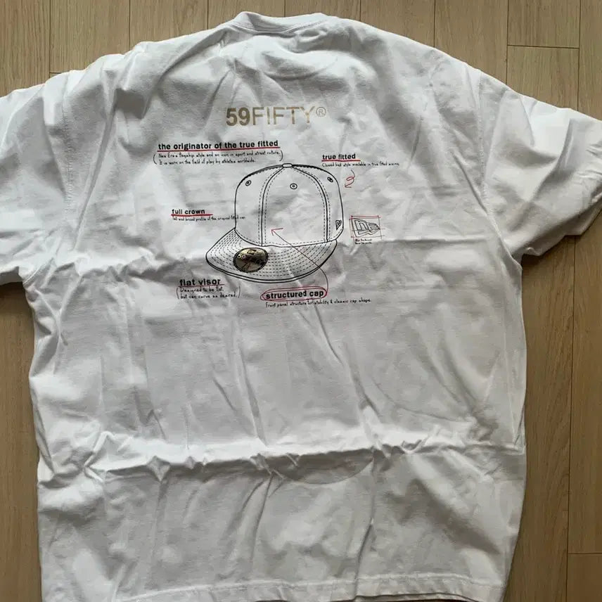 [BUNJANG] New Era 5950 Day T-shirt (Black/Gold) / 뉴에라 5950데이 반팔티 블랙골드 화이트골드