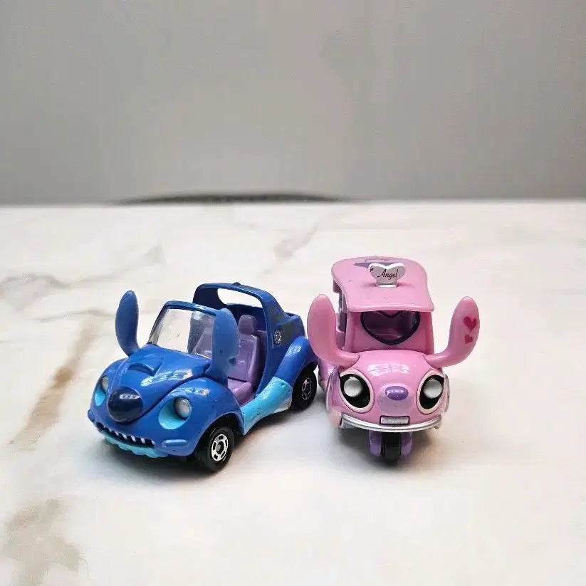 [BUNJANG] Tomica Disney Resort Stitch &amp; Angel Mini Car Set / 토미카 디즈니 리조트한정 스티치/엔젤 미니