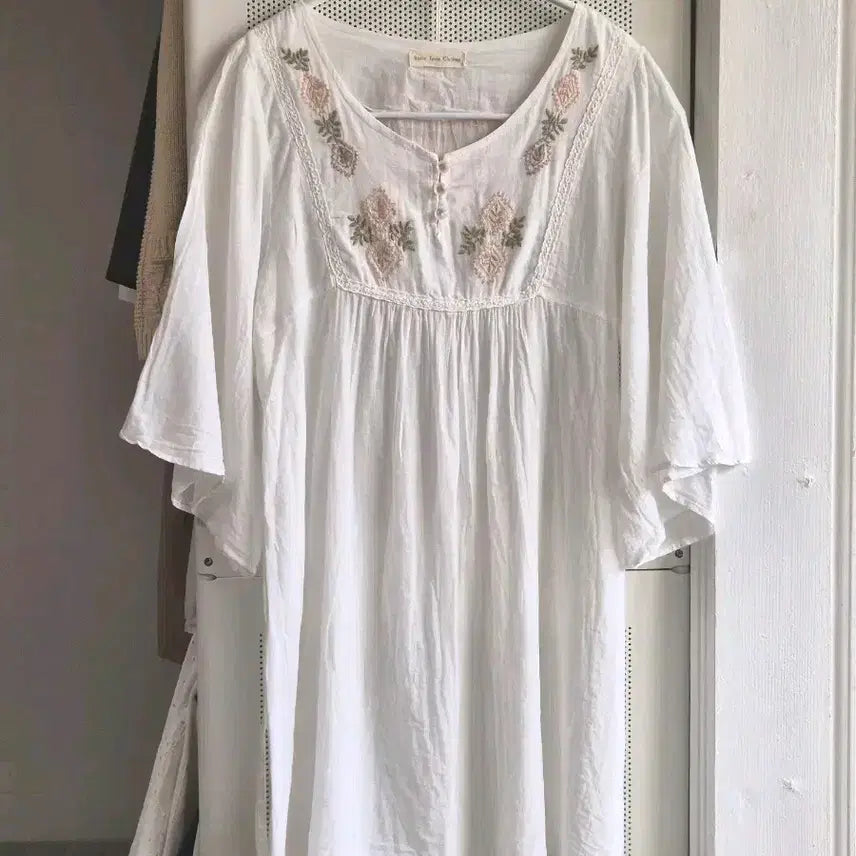 [SOLD OUT] 빈티지 모리걸 하구미 여름 블라우스