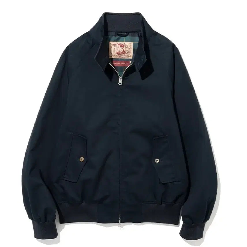 [BUNJANG] Renets Cotton Harrington Jacket Navy Size 3 / 리넥츠 코튼 헤링턴 자켓 네이비 3사이즈