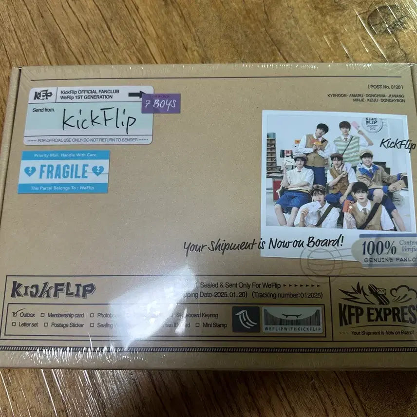 [SOLD OUT] 킥플립 멤버쉽 키트 미개봉