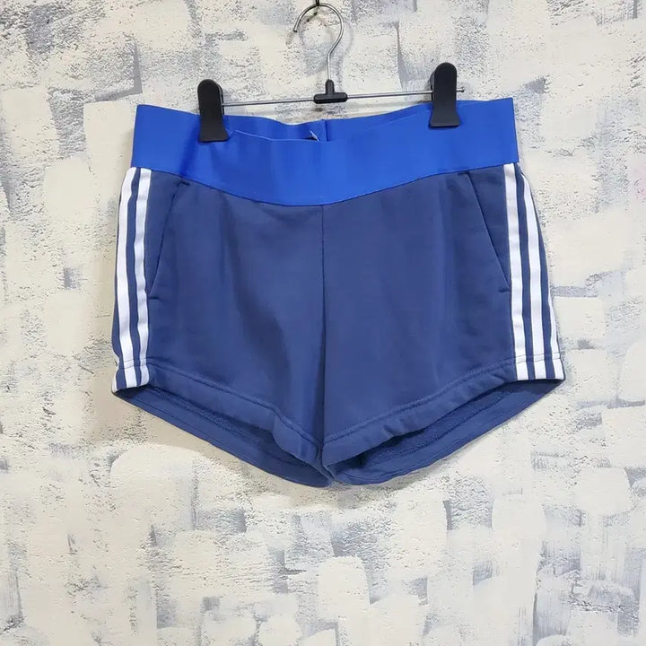[BUNJANG] Adidas 3-Stripes Track Top Shorts Blue L / 아디다스 삼선 트랙탑 반바지 블루 L