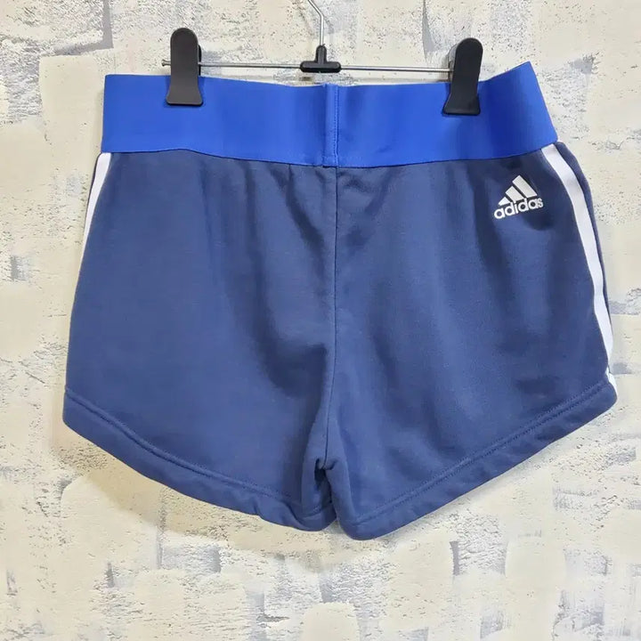 [BUNJANG] Adidas 3-Stripes Track Top Shorts Blue L / 아디다스 삼선 트랙탑 반바지 블루 L