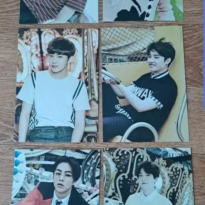 [BUNJANG] EXO Photocard 6-Piece Set / 엑소포토카드6매