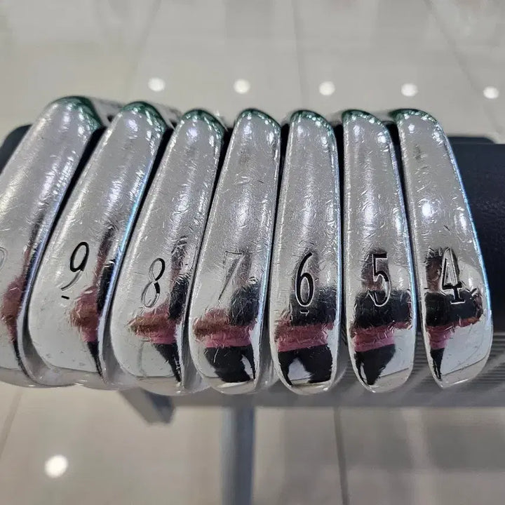 [BUNJANG] Mizuno MP-32 Iron Set (4-P) - 7 Clubs, Lightweight Steel R / 미즈노 MP-32 아이언세트 4~P 7개 경량스틸 R