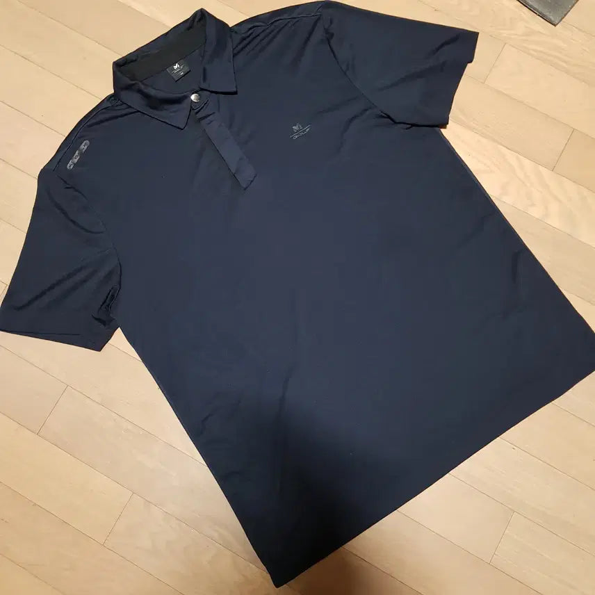 [SOLD OUT] 105 / 밀레골프 / 네이비 반팔 쿨론반팔셔츠 / 424-후/pxg