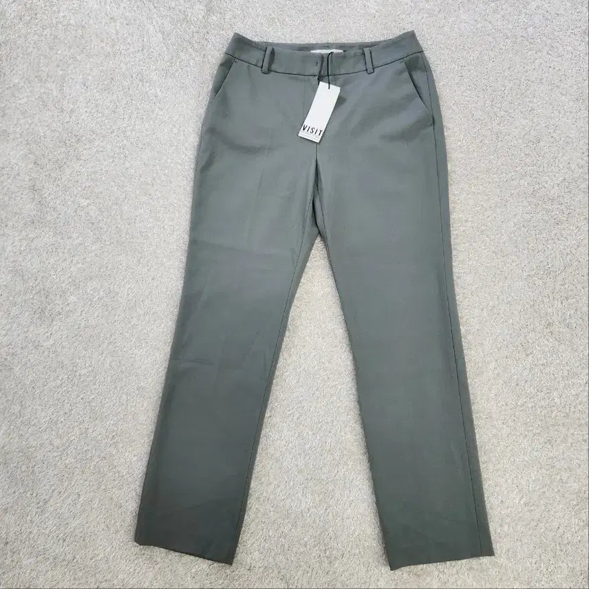 [BUNJANG] VISIT Mint Slim Straight Slacks (Size 55) / [새상품] VISIT 민트 슬림 스트레이트 슬랙스 55