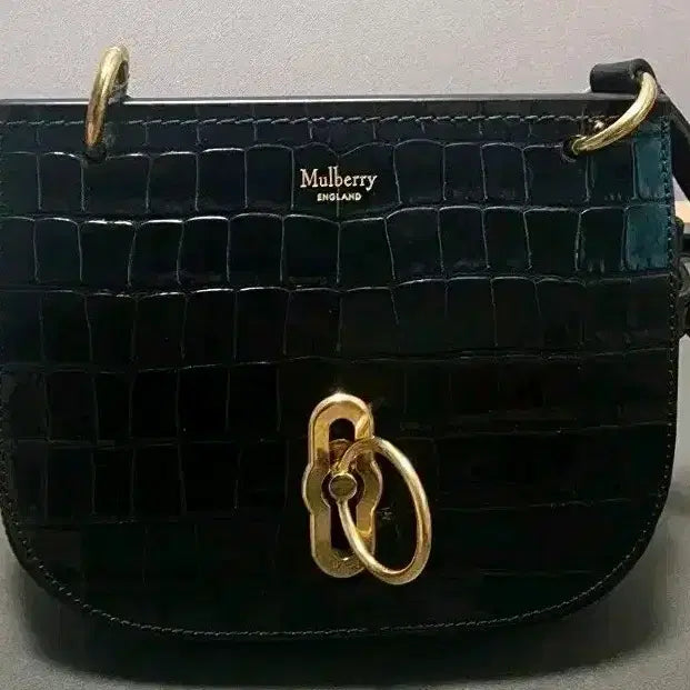[BUNJANG] Mulberry Small Amberley Satchel Black (Limited Edition) / 멀버리 스몰 앰버리 샤첼 블랙 (한정판)