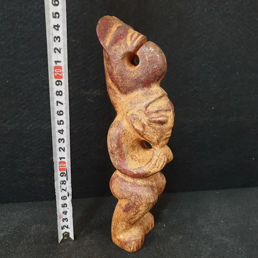 [BUNJANG] Hongshan Jade Figure Statue, Ancient "Gogok" Material / (수원만물) 고옥 재질의  C용  홍산옥기 인물상