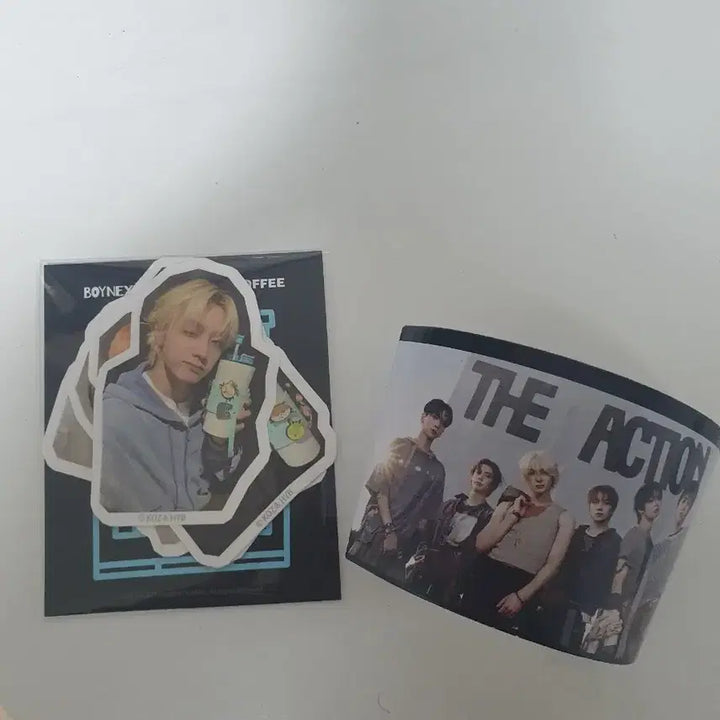 [BUNJANG] BOYNEXTDOOR The Action Cup Holder, Sticker / 보넥도 The Action 컵홀더, 스티커 보이넥스트도어