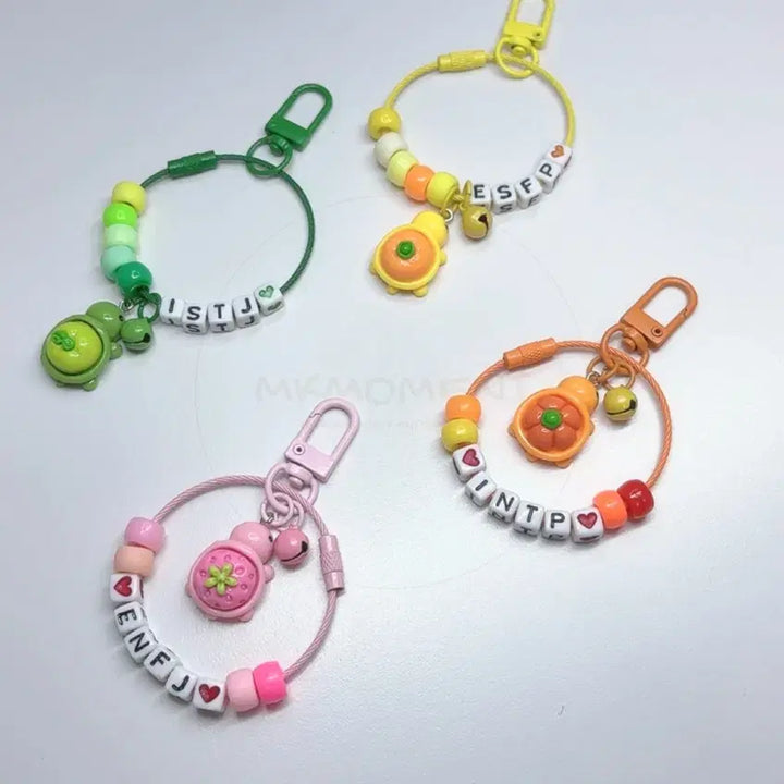 [BUNJANG] DIY Turtle MBTI Keychain Making Set / DIY 거북이 MBTI 키링 만들기 세트 열쇠고리