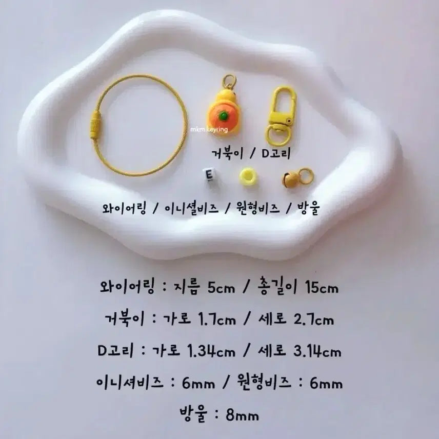 [BUNJANG] DIY Turtle MBTI Keychain Making Set / DIY 거북이 MBTI 키링 만들기 세트 열쇠고리