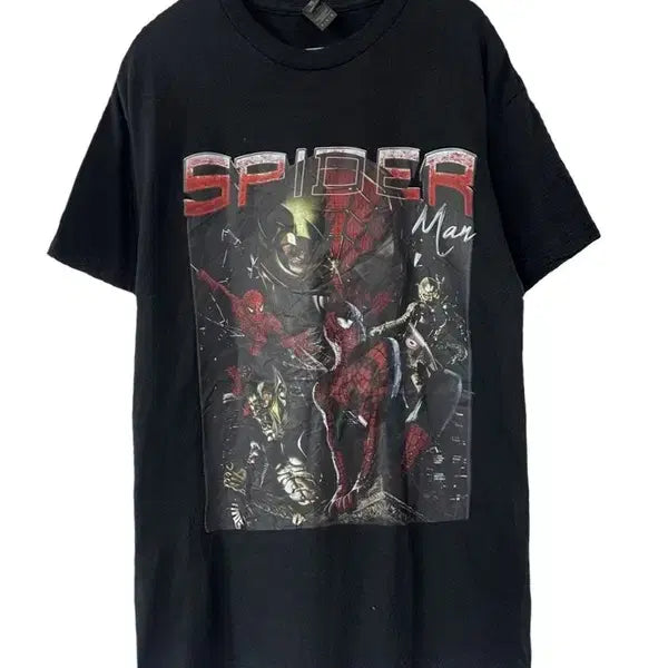 [BUNJANG] Gildan Spider-Man Full Graphic Movie T-shirt / [M] GILDAN 길단 스파이더맨 풀그래픽 무비 반팔티