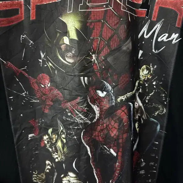 [BUNJANG] Gildan Spider-Man Full Graphic Movie T-shirt / [M] GILDAN 길단 스파이더맨 풀그래픽 무비 반팔티