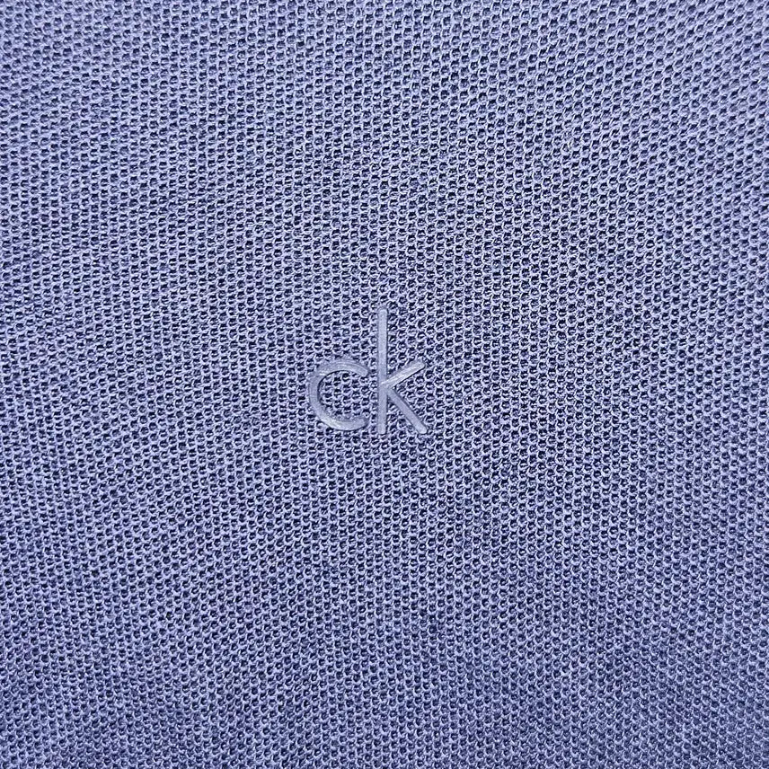 [BUNJANG] Calvin Klein CK Pima Cotton Polo T-Shirt M / 캘빈클라인 CK 피마코튼 폴로 반팔 카라테 피케티 M