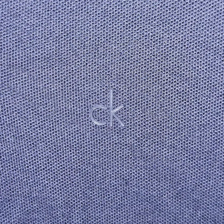 [BUNJANG] Calvin Klein CK Pima Cotton Polo T-Shirt M / 캘빈클라인 CK 피마코튼 폴로 반팔 카라테 피케티 M