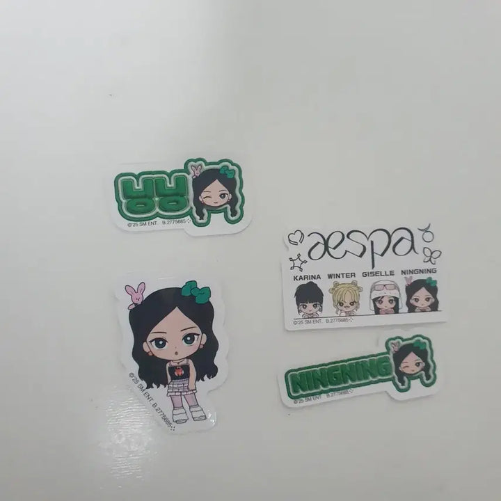 [BUNJANG] aespa Ningning Sticker Set / 에스파 닝닝 스티커 세트