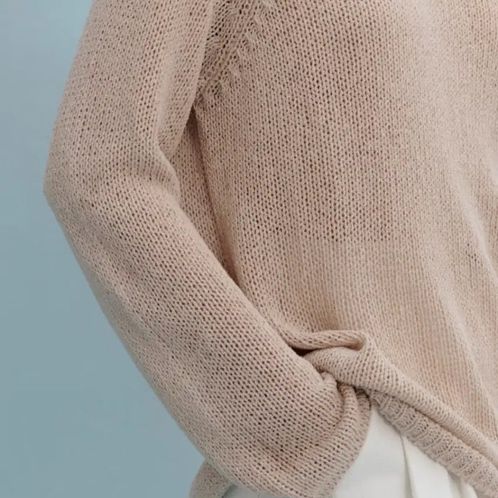 [BUNJANG] Mango Many Please Neff Linen Knit Top / 망고매니플리즈 네프 린넨 니트 NEFF LINEN KNIT