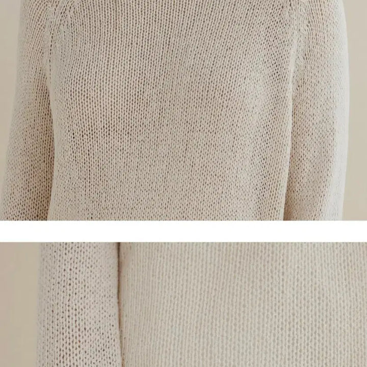 [BUNJANG] Mango Many Please Neff Linen Knit Top / 망고매니플리즈 네프 린넨 니트 NEFF LINEN KNIT