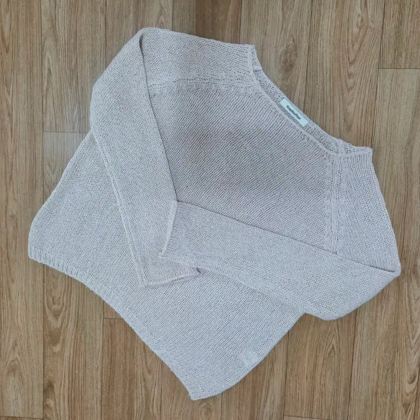 [BUNJANG] Mango Many Please Neff Linen Knit Top / 망고매니플리즈 네프 린넨 니트 NEFF LINEN KNIT