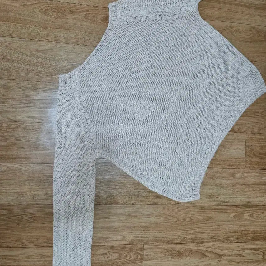 [BUNJANG] Mango Many Please Neff Linen Knit Top / 망고매니플리즈 네프 린넨 니트 NEFF LINEN KNIT