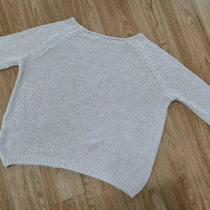 [BUNJANG] Mango Many Please Neff Linen Knit Top / 망고매니플리즈 네프 린넨 니트 NEFF LINEN KNIT