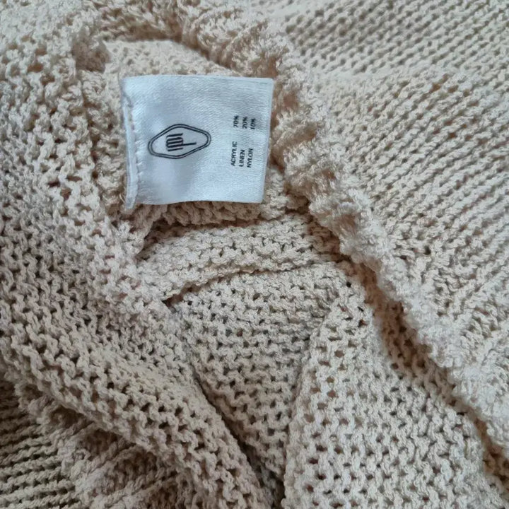 [BUNJANG] Mango Many Please Neff Linen Knit Top / 망고매니플리즈 네프 린넨 니트 NEFF LINEN KNIT