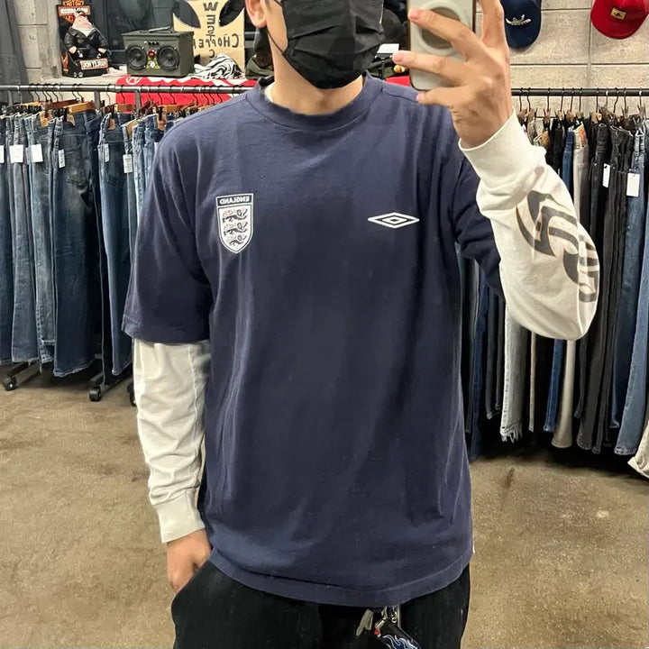 [SOLD OUT] 00s 엄브로 잉글랜드 국대 티셔츠 (100-105)