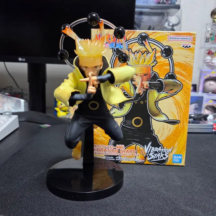 [BUNJANG] Naruto Sage of Six Paths Clear Color Vibration Figure / 나루토 육도선인 클리어 컬러 바이브레이션 피규어
