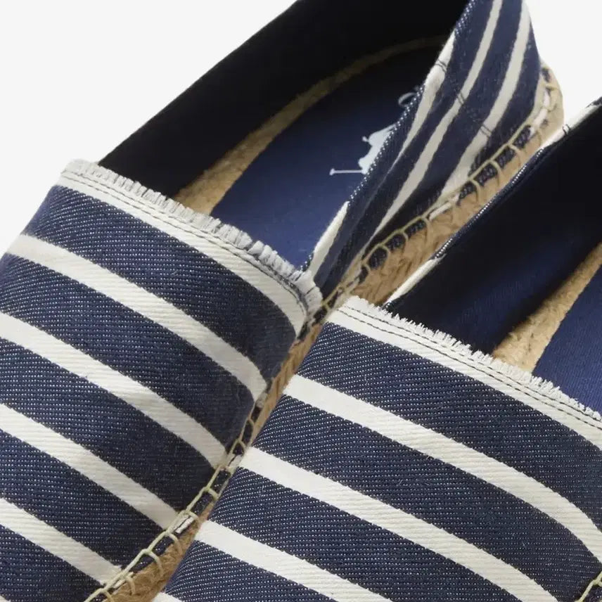 [BUNJANG] Polo Ralph Lauren Sebio Pattern Espadrilles / 폴로 랄프로렌 남성 캔버스 멀티 스트라이프 세비오 패턴 에스파드류 42