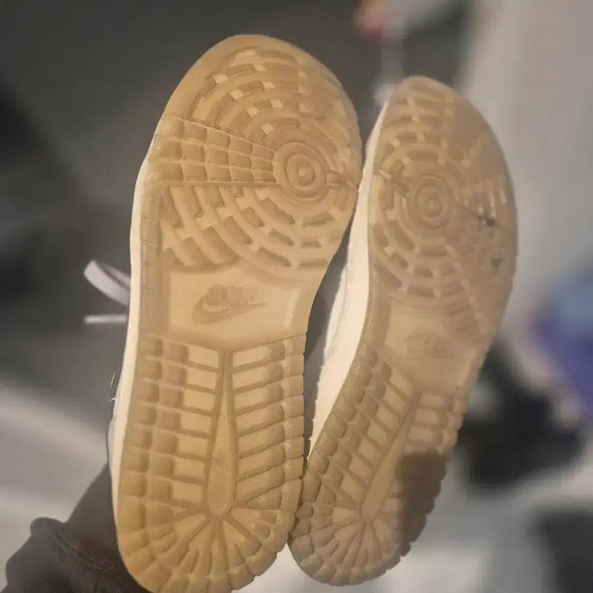 [BUNJANG] Nike Air Jordan 1 Low Silver Golf Shoes / 나이키 에어 조던 1 로우 실버 골프화